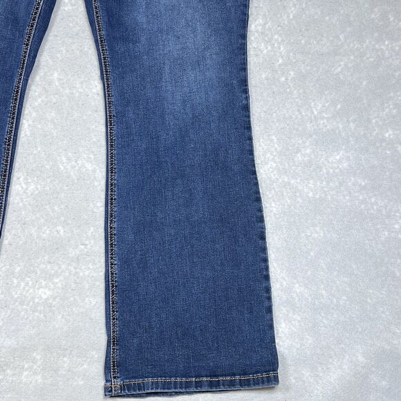 Torrid Jeans Womens Size 24R Luxe Slim Boot Dark Wash Stretch Denim Jeans - Picture 3 of 11